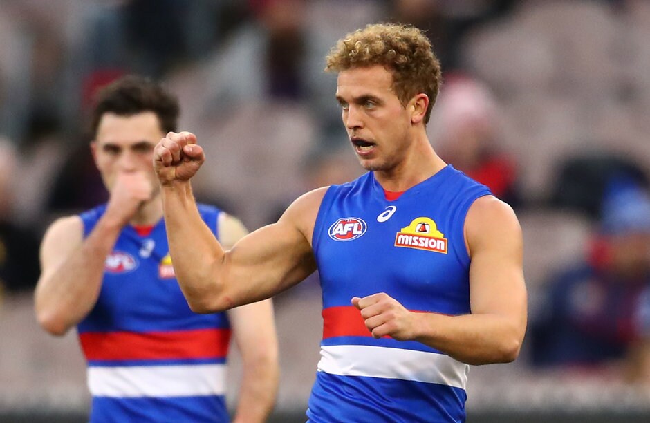 AFL 2018 Round 17 - Melbourne v Western Bulldogs Mitch Wallis has extended his stay at the Dogs by a further three years - AFL,Western Bulldogs,Mitch Wallis